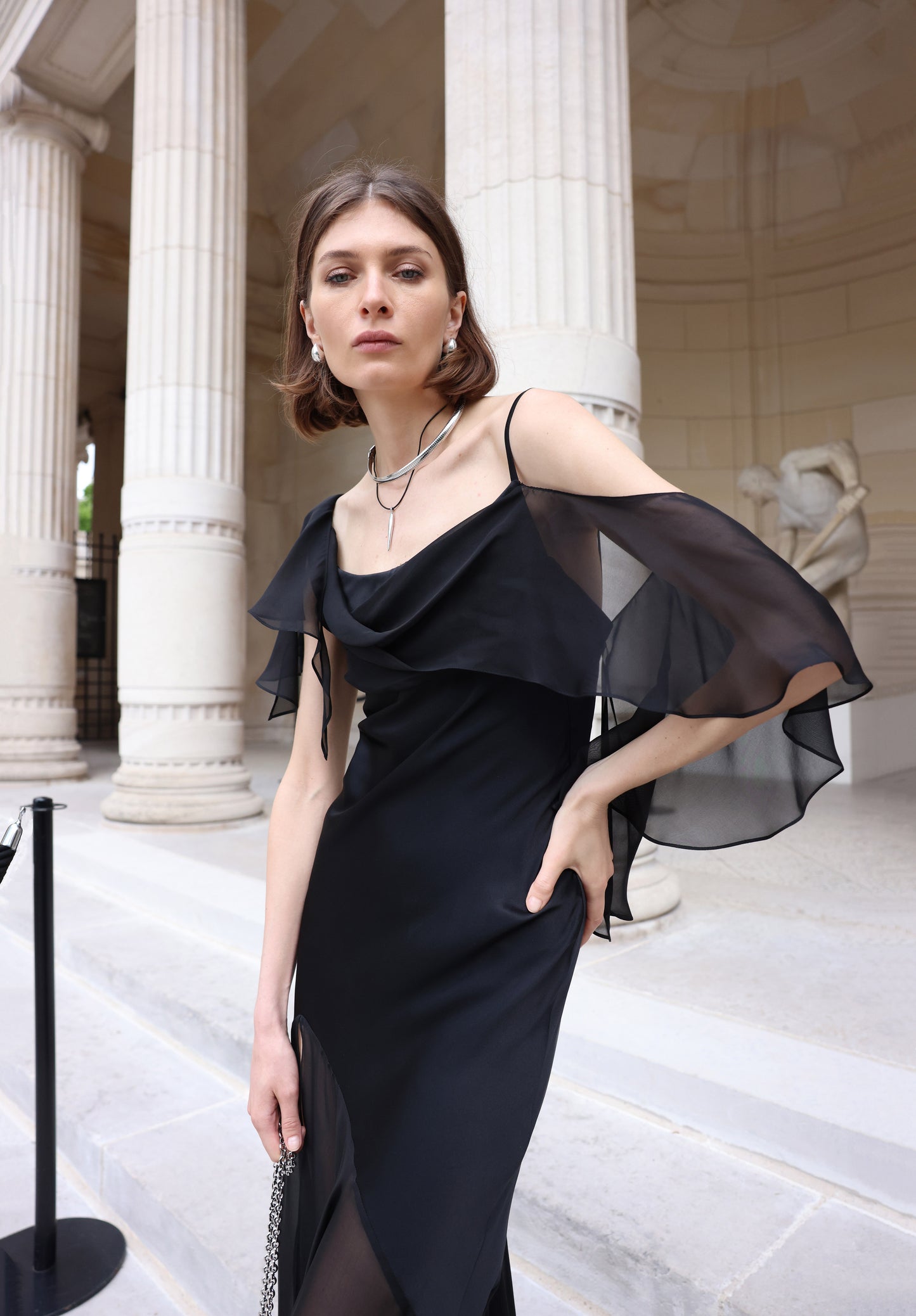 Vivienne Asymmetric Gown