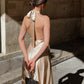 Celine Open Back Dress