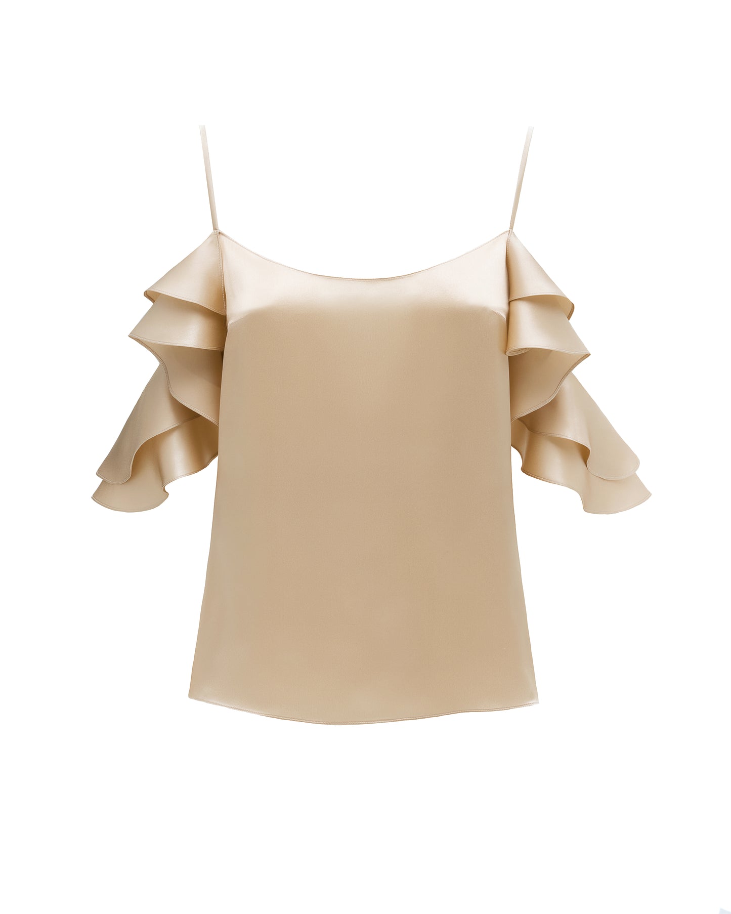 Orchid Ruffle Top